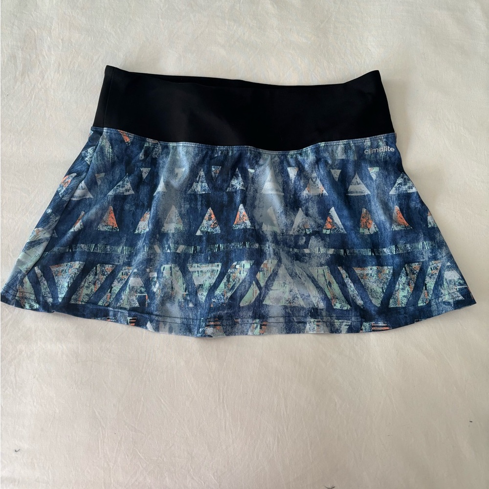 Adidas Women's Blue Patterned Skirt - Picture 5 of 5
